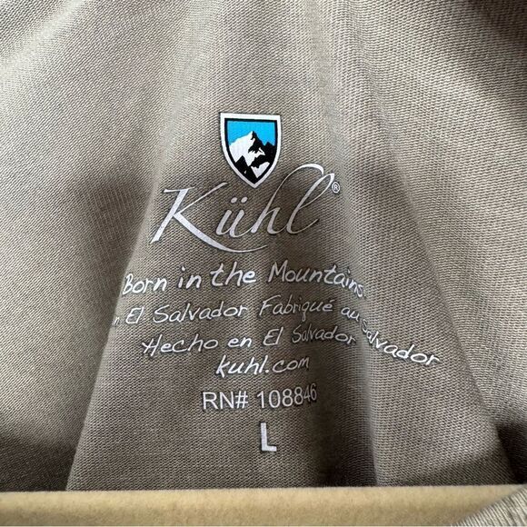 Kuhl army green tank top size large - Picture 4 of 5